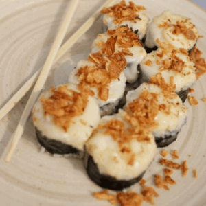 Zapechonnyy roll s bekonom