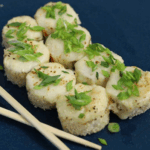 Запечённый ролл с лососем