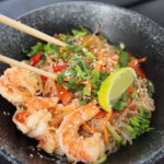 Лапша WOK с креветкой